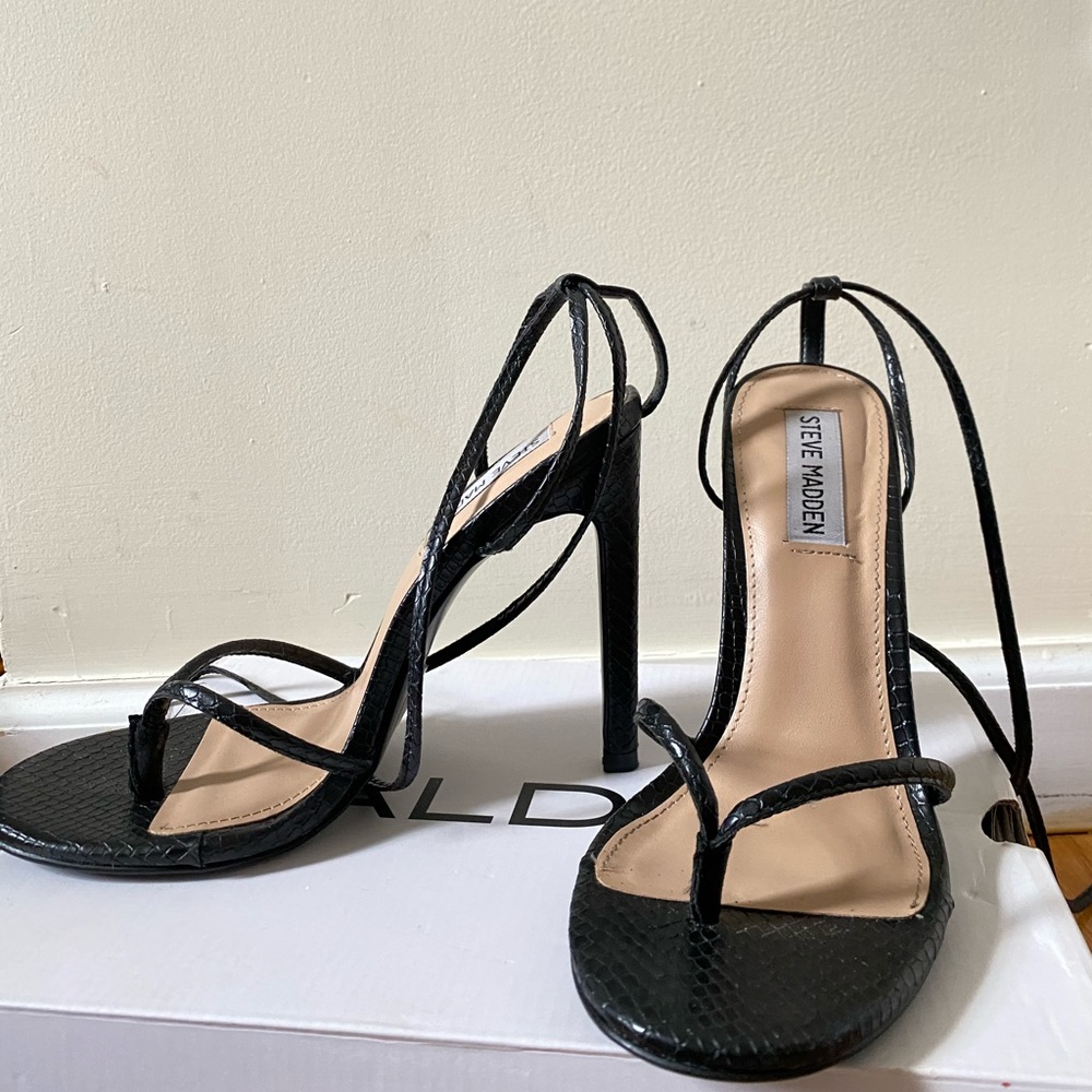 Steve Madden Snake Skin Sandals